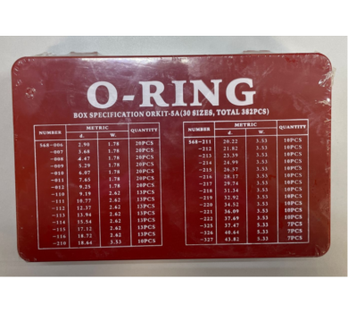 наборы колец O-ring kit